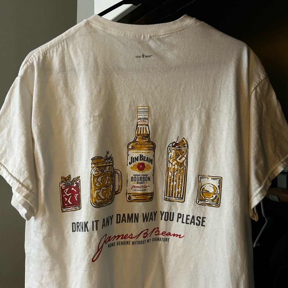 Jim Beam “DRINK IT ANY…” graphic tee